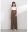 〈a／mie〉バックタックサロペット 26SS