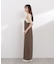 〈a／mie〉バックタックサロペット 26SS