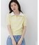 〈a／mie〉レイヤード風ポロニット 26SS