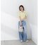 〈a／mie〉レイヤード風ポロニット 26SS