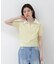 〈a／mie〉レイヤード風ポロニット 26SS