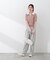 〈a／mie〉レイヤード風ポロニット 26SS