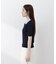 〈a／mie〉レイヤード風ポロニット 26SS