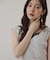 〈Lou Lou fee（ルルーフェ）〉チュールレイヤードレディーワンピース