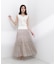 小花プリーツロングスカート26SS