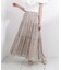 小花プリーツロングスカート26SS