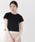 ＜青島心さん着用＞〈a／mie〉レースヘムTシャツ