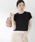 ＜青島心さん着用＞〈a／mie〉レースヘムTシャツ