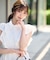 ＜中川紅葉さん着用＞フロントレースシャツワンピース