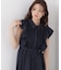 ＜中川紅葉さん着用＞フロントレースシャツワンピース