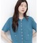 ＜中川紅葉さん着用＞＜ウォッシャブル／UVカット／接触冷感＞ポロ衿ニットカーディガン