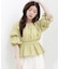 ＜中川紅葉さん着用＞〈a／mie〉2wayオフショルフィッシュテールブラウス