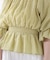 ＜中川紅葉さん着用＞〈a／mie〉2wayオフショルフィッシュテールブラウス