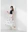 衿付き柄ドッキングニットワンピース 26AW