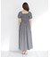チェック柄シャーリングワンピース