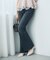 ＜a／mie＞フレアーデニムパンツ 26AW