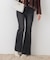 ＜a／mie＞フレアーデニムパンツ 26AW