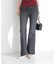 ＜a／mie＞フレアーデニムパンツ 26AW