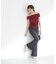 ＜a／mie＞フレアーデニムパンツ 26AW