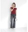 ＜a／mie＞フレアーデニムパンツ 26AW