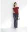 ＜a／mie＞フレアーデニムパンツ 26AW