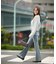 ＜a／mie＞フレアーデニムパンツ 26AW