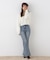 ＜a／mie＞フレアーデニムパンツ 26AW