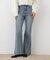 ＜a／mie＞フレアーデニムパンツ 26AW