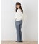＜a／mie＞フレアーデニムパンツ 26AW