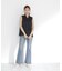 ＜a／mie＞フレアーデニムパンツ 26AW