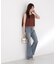 ＜a／mie＞フレアーデニムパンツ 26AW