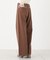 ＜a／mie＞レースハイウエストワイドデニムパンツ 26AW