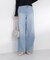 ＜a／mie＞レースハイウエストワイドデニムパンツ 26AW