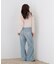 ＜a／mie＞レースハイウエストワイドデニムパンツ 26AW