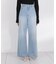 ＜a／mie＞レースハイウエストワイドデニムパンツ 26AW