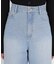 ＜a／mie＞レースハイウエストワイドデニムパンツ 26AW