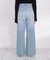 ＜a／mie＞レースハイウエストワイドデニムパンツ 26AW