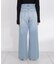 ＜a／mie＞レースハイウエストワイドデニムパンツ 26AW