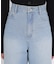＜a／mie＞レースハイウエストワイドデニムパンツ 26AW