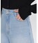 ＜a／mie＞レースハイウエストワイドデニムパンツ 26AW