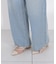 ＜a／mie＞レースハイウエストワイドデニムパンツ 26AW