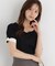 袖リボン総針ニットトップス 26AW