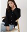 シアー切り替えペプラムニット 26AW