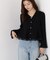 シアー切り替えペプラムニット 26AW