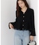シアー切り替えペプラムニット 26AW