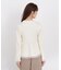 シアー切り替えペプラムニット 26AW