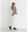 シアー切り替えペプラムニット 26AW