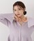 シアー切り替えペプラムニット 26AW