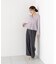 シアー切り替えペプラムニット 26AW