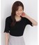 半袖部分シアーリブニット 26AW